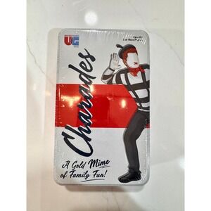 University Games Charades Family Game Night Collector Tin 09102 New Sealed